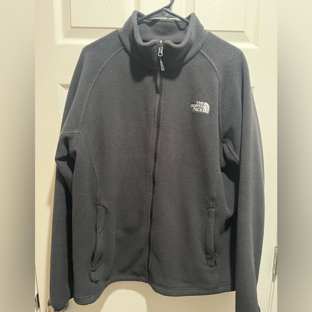 Men’s L North Face Fleece Zip